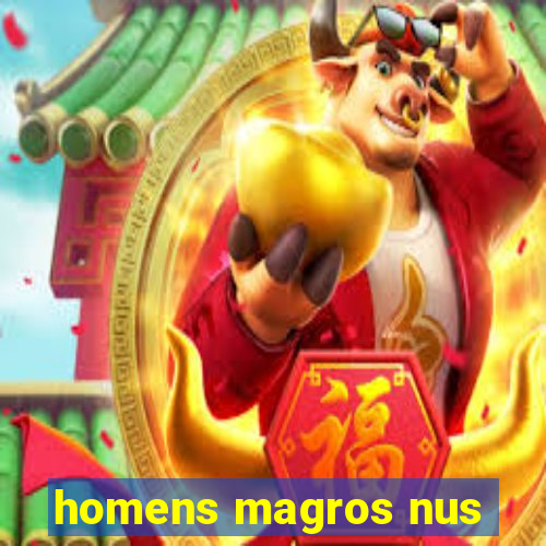 homens magros nus